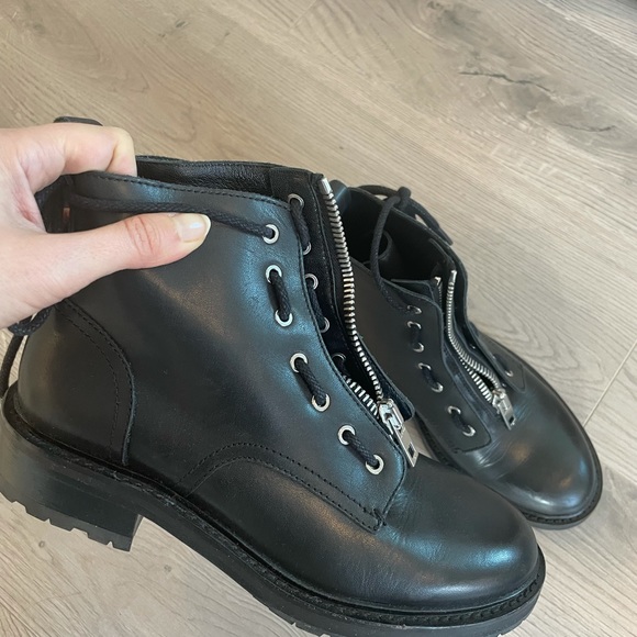 Rag & bone black leather “canon” boots - Picture 5 of 5